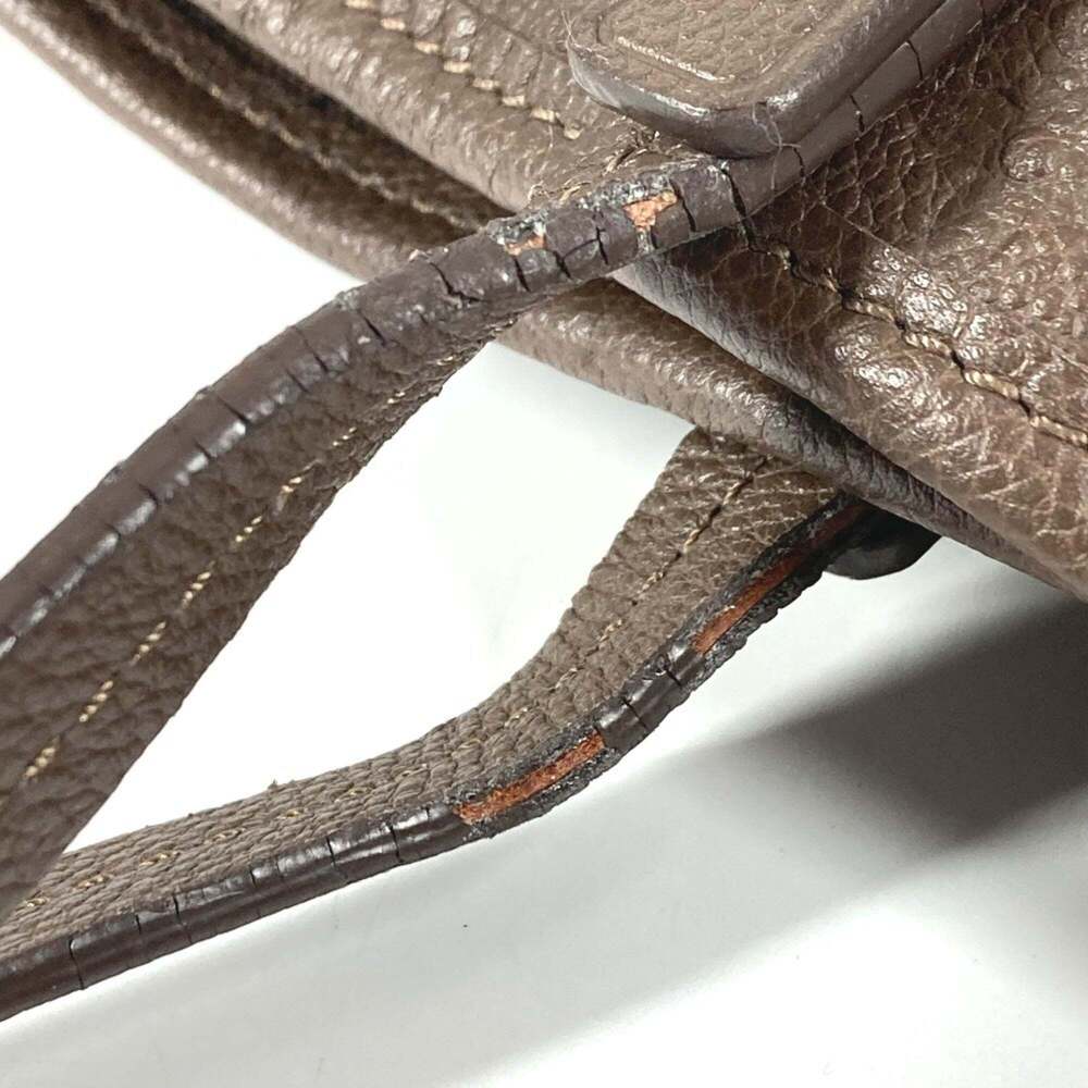 LOUIS VUITTON Authentic Brown Monogram Leather Shoulder Bag - Picture 11 of 16